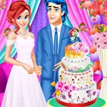 صورة طبخ الكيك وتزيينه