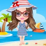 صورة تلبيس بنات ملابس اطفال صغار