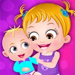 صورة بيبي هازل واخوها الصغير