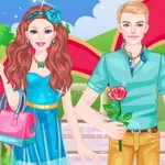 صورة حب باربي وكين في الحمام