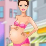 صورة تلبيس الام الحامل الانيقة