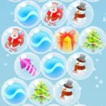صورة العاب عيد الميلاد فقاعات