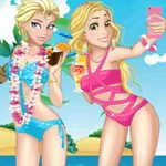 صورة العاب تلبيس ملابس الشاطئ للبنات