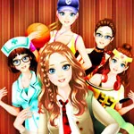 صورة تلبيس ملابس كثيرة جدا وجميلة