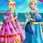 صورة العاب الاميرات الحوامل
