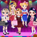 صورة تلبيس اميرات صغيرات