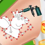 صورة العاب رسم تاتو حقيقي