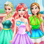 صورة تلبيس اميرات ملابس شتوية