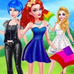 صورة تلبيس ثلاث بنات اصدقاء